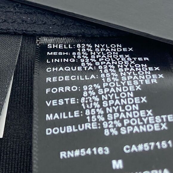 NWT DKNY Black One-Piece Swimsuit Size M/10 - Picture 9 of 12